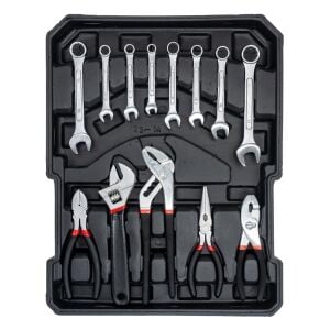 6050 İçi Dolu Tamir Bakım Alet Takım Çantası, Tekerlekli - 187 Parça