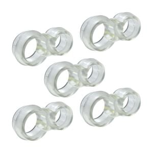 6058 Şefaff Silikon Kapı Kolu Tamponu Stoperi 5 Adet