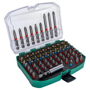 6419 Adaptörlü Bits Uç Vidalama Seti 83 Parça