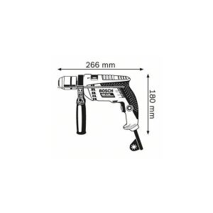 BOSCH GSB 13 RE Profesyonel 600 Watt Darbeli Matkap