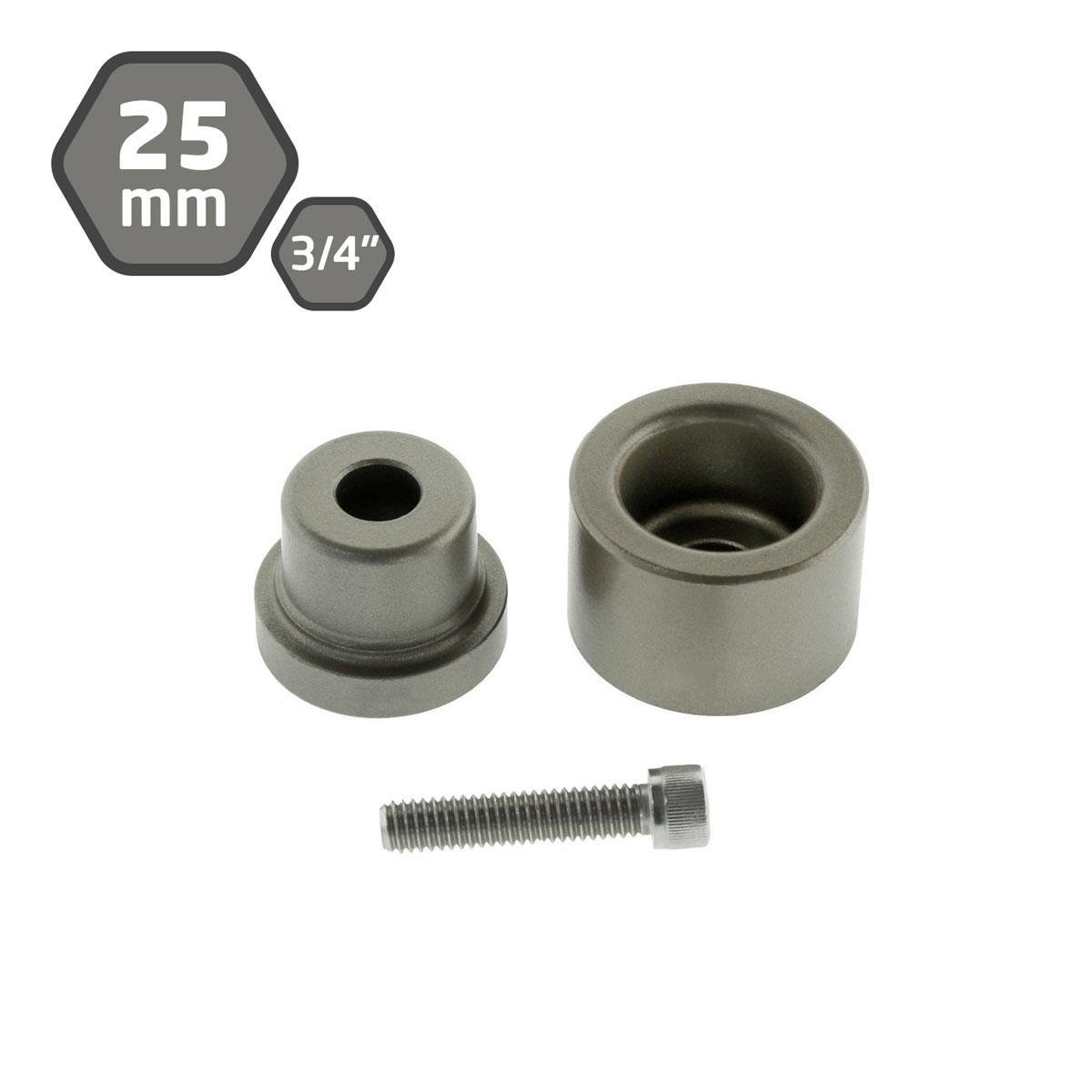 PPRC Plastik Boru Kaynak Makinası Pafta Lokma 25 mm (3/4'')