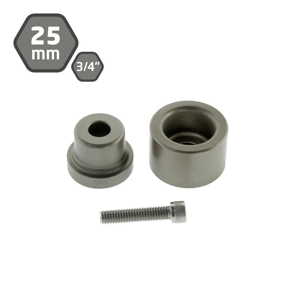 PPRC Plastik Boru Kaynak Makinası Pafta Lokma 25 mm (3/4'')