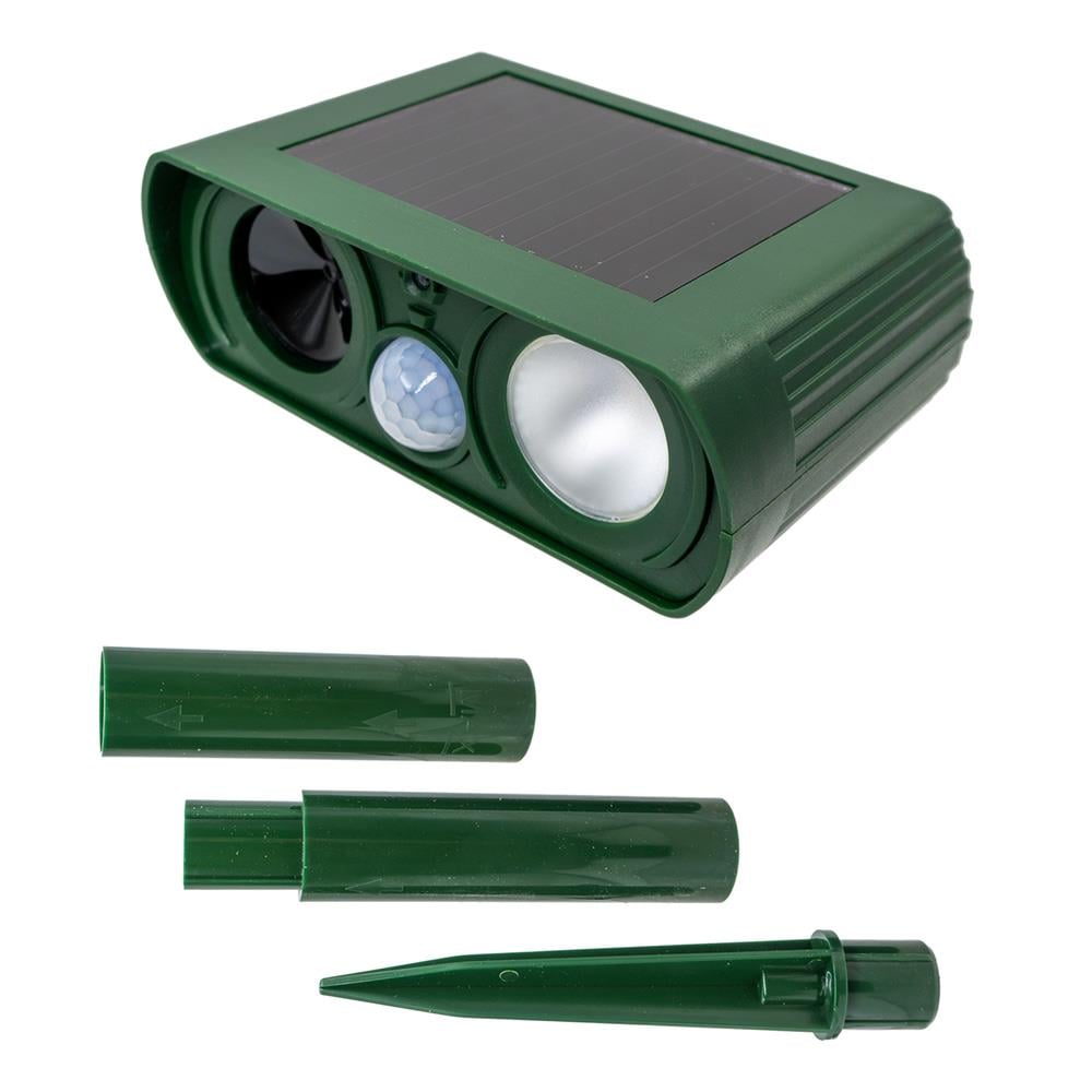 6415 Ultrasonik Güneş Enerjili Kedi Köpek Yabani Hayvan Kovucu