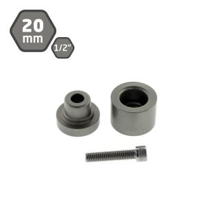 PPRC Plastik Boru Kaynak Makinası Pafta Lokma 20 mm (1/2'')