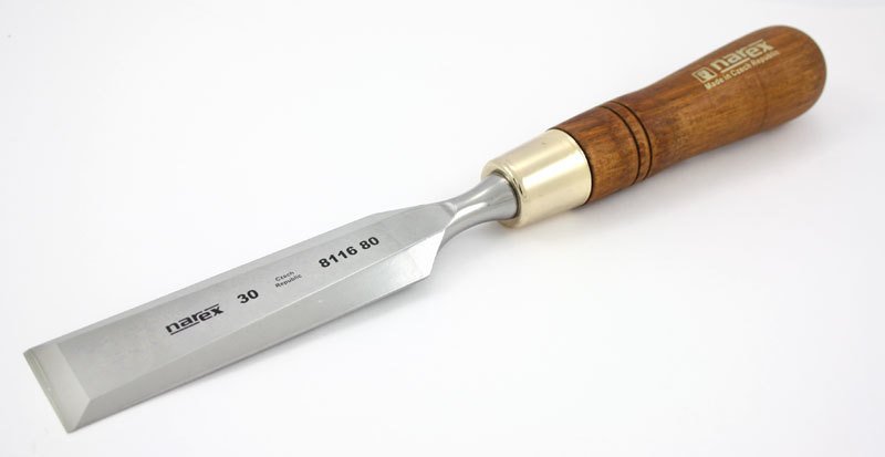 NAREX 811680 Premium Cilalı Marangozcu Düz Iskarpela 30 mm