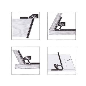 Rox Wood 0102 Çok Fonksiyonlu Dereceli Gönye İletki 23cm x 50cm