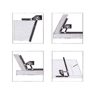 Rox Wood 0102 Çok Fonksiyonlu Dereceli Gönye İletki 23cm x 50cm