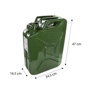 Valpro 803111120 Metal Yakıt Bidonu 20 Litre (537.00.00)