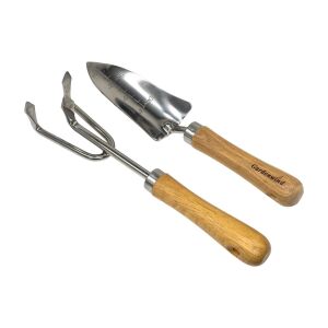 Gardenwind P602002 Paslanmaz 2li Bahçe Seti Dar Kürek ve Tırmık