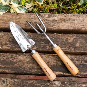 Gardenwind P602002 Paslanmaz 2li Bahçe Seti Dar Kürek ve Tırmık