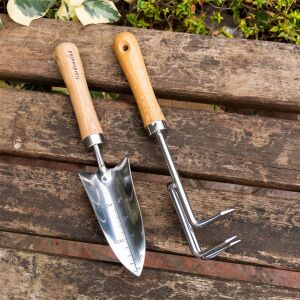 Gardenwind P602002 Paslanmaz 2li Bahçe Seti Dar Kürek ve Tırmık