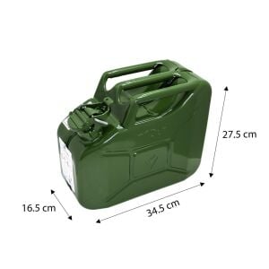 Valpro 803111110 Metal Yakıt Bidonu 10 Litre (1257.00.00)