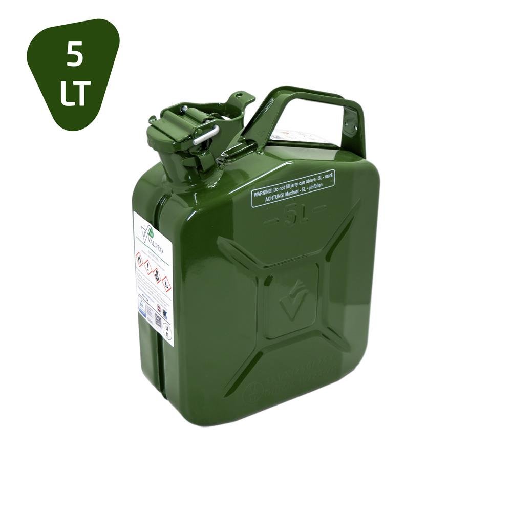 Valpro 803111105 Metal Yakıt Bidonu 5 Litre (1219.00.00)