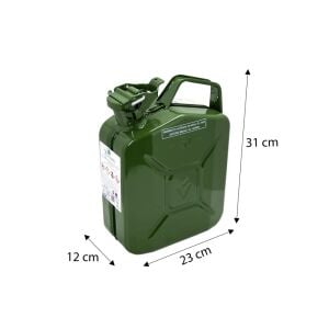 Valpro 803111105 Metal Yakıt Bidonu 5 Litre (1219.00.00)