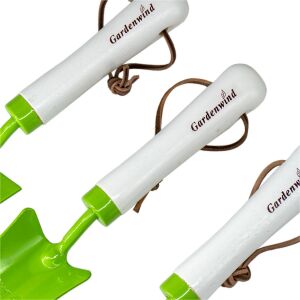 Gardenwind P2262003 Yeşil 3lü Bahçe Seti, Dar/Geniş Kürek, Dirgen