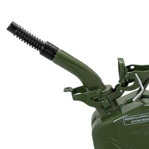 Valpro Üniversal Metal Yakıt Bidon Ucu Esnek Plastik Ağızlı