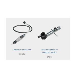Dremel 3000 -2/45 El Motoru 45 Aksesuarlı + 2 Bağlantı Parçası