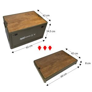 Rox Camping 0305 Katlanır Kamp Kutusu 83 Litre