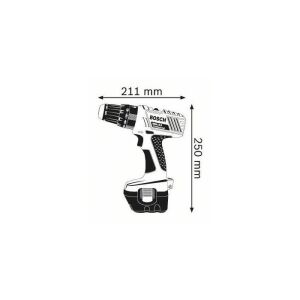BOSCH GSR 12-2 Profesyonel 12 Volt Akülü Vidalama Makinası