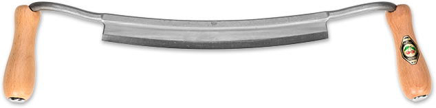 Kirschen Draw Knife Oval Tomruk Yontma Bıçağı 250 mm