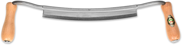 Kirschen Draw Knife Oval Tomruk Yontma Bıçağı 250 mm