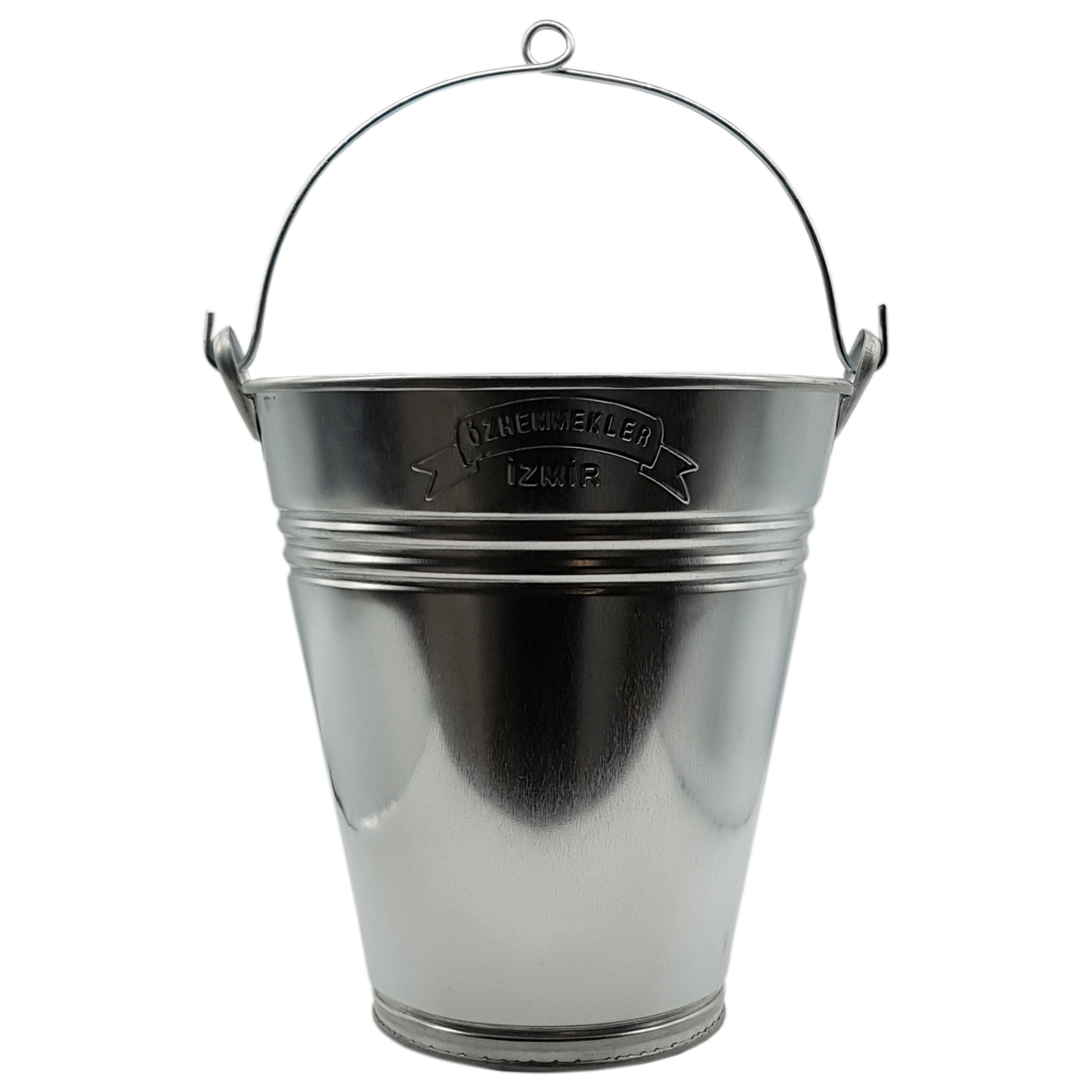 Metal Galvaniz Su Kum Kovası No:34 (13 Litre)