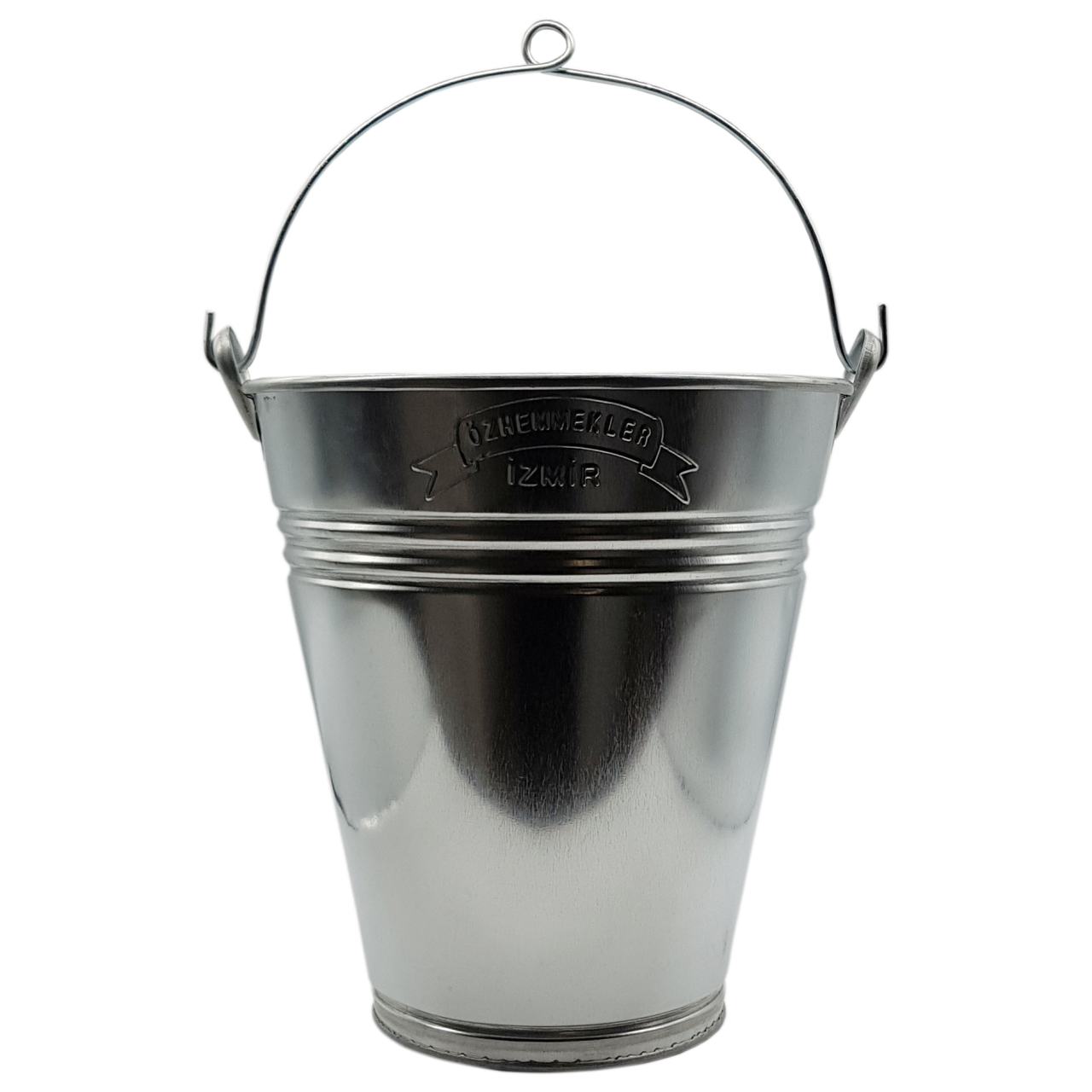 Metal Galvaniz Su Kum Kovası No:34 (13 Litre)