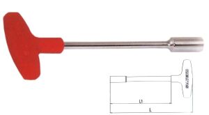 İZELTAŞ T Kol Lokma Uçlu Tornavida 10 mm