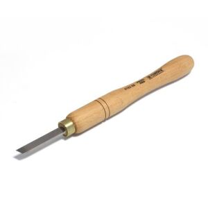 NAREX 818308 HSS Mini Ahşap Torna Bıçağı Sağ Eğri Ağız 8x50 mm