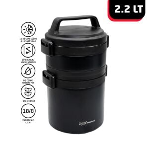 Rox Camping 2200 Yemek Termosu 2.2 Lt