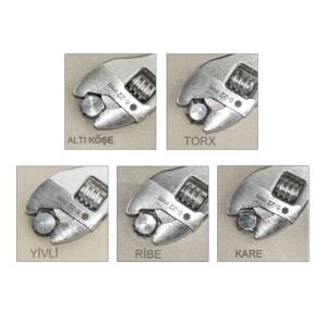 İZELTAŞ 0615010200 Ayarlı Montaj Anahtarı 200 mm