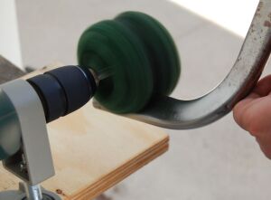 Kaindl Yuvarlak Zımpara Keçesi 75 mm 120 Kum