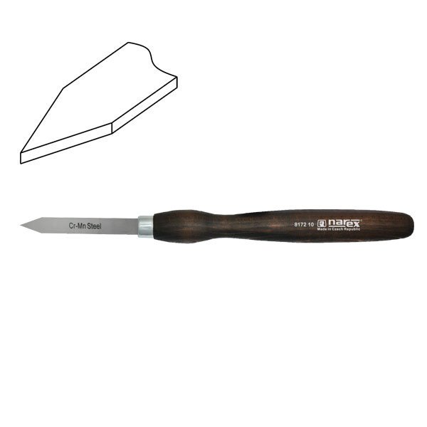 NAREX 817210 Ahşap Torna Bıçağı Ayırma Ağız 14x105 mm