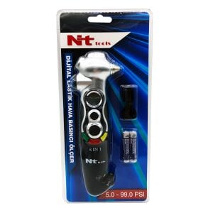 NT 8680 Dijital Lastik Hava Basıncı Ölçer 8 Fonksiyonlu