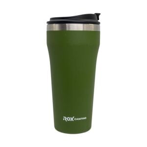 Rox Camping 0191 Kahve Termosu 0.48 Lt - Yeşil