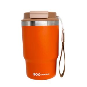 Rox Camping 0195 Pipetli Kahve Termosu 0.48 Lt - Turuncu