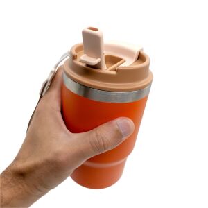 Rox Camping 0195 Pipetli Kahve Termosu 0.48 Lt - Turuncu