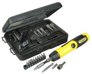 STANLEY 063022 Cırcır Tornavida Bits Manyetik Lokma Takımı