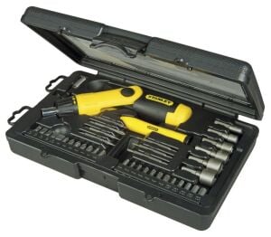 STANLEY 063038 Cırcır Saplı Pistol Tornavida Seti 40 Par
