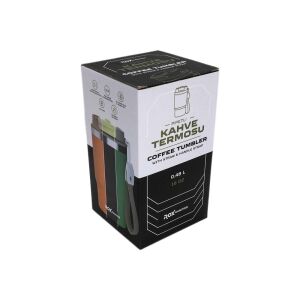 Rox Camping 0193 Pipetli Kahve Termosu 0.48 Lt - Siyah