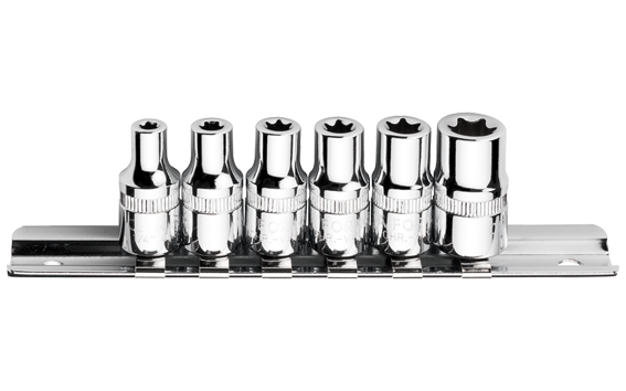 CETA FORM C06-R06 1/4” Dış Torx Lokma Anahtar Takımı 6 Parça