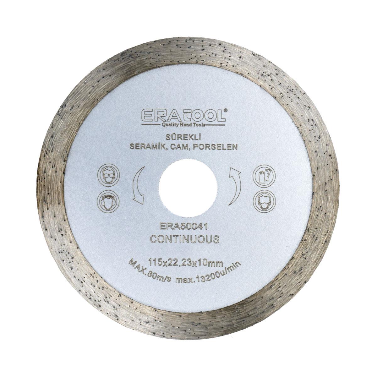 Era Tool 50041 Cam Seramik Sürekli Sulu Kesim Elmas Testere 115 mm