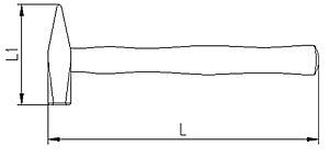 İZELTAŞ Tesviyeci Çekiç 200 g