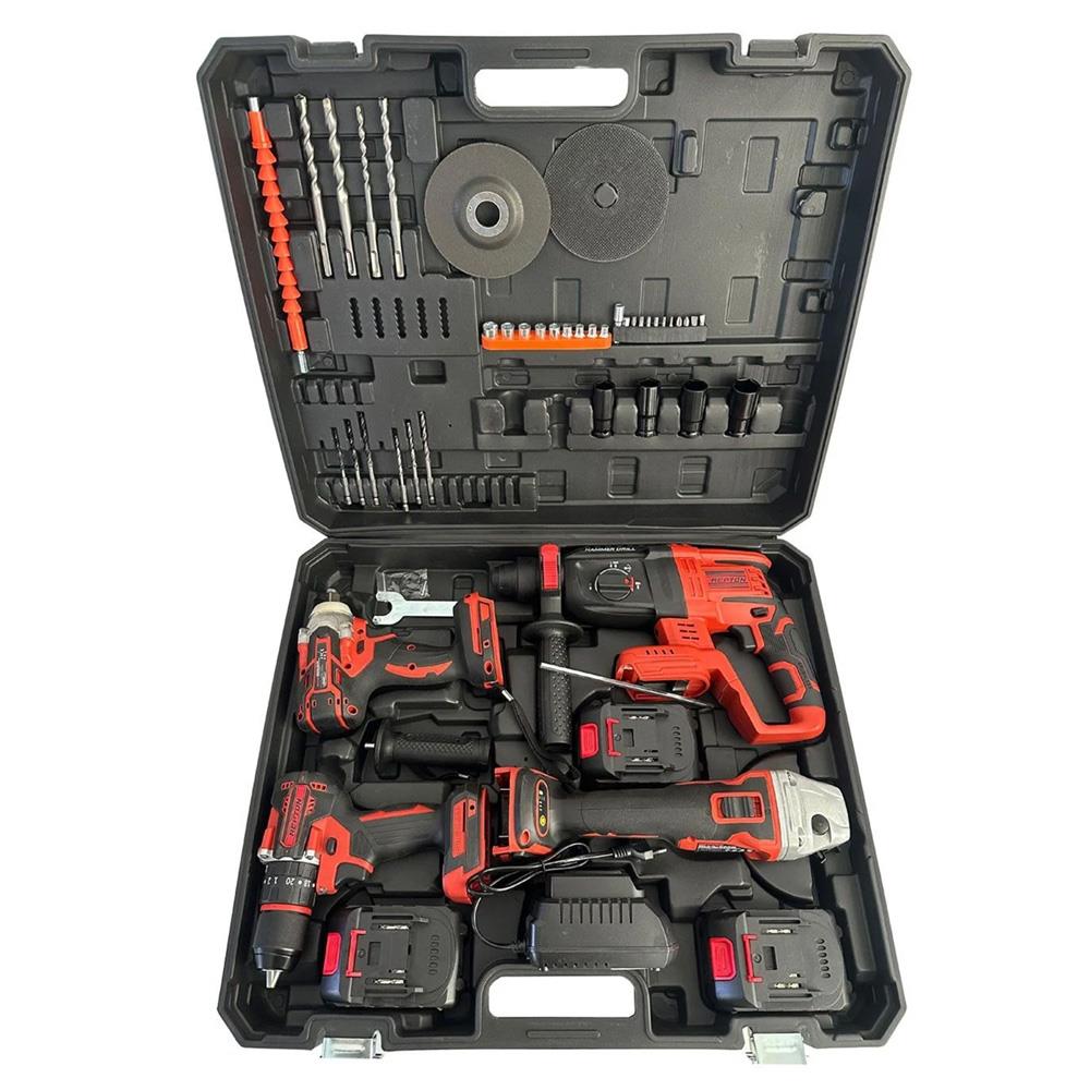 Repton RP1380 Kömürsüz Akülü Alet Seti 20V 5Ah 8 Parça