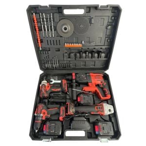 Repton RP1380 Kömürsüz Akülü Alet Seti 20V 5Ah 8 Parça