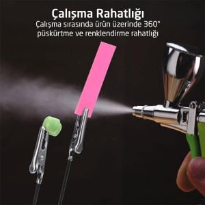 Rox 0272 Air Brush Boyama Tutacağı (266 Delik)