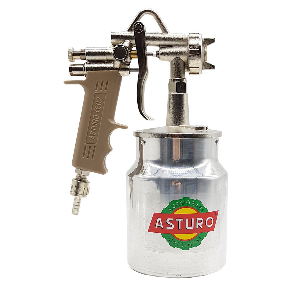Asturo G70 Havalı Boya Tabancası Alttan Depolu 1.8 mm 1 Litre