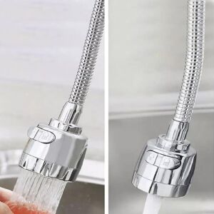 6061 Esnek 360° Hareketli 2 Fonksiyon Spreyli Kubar Musluk Ucu 48 cm