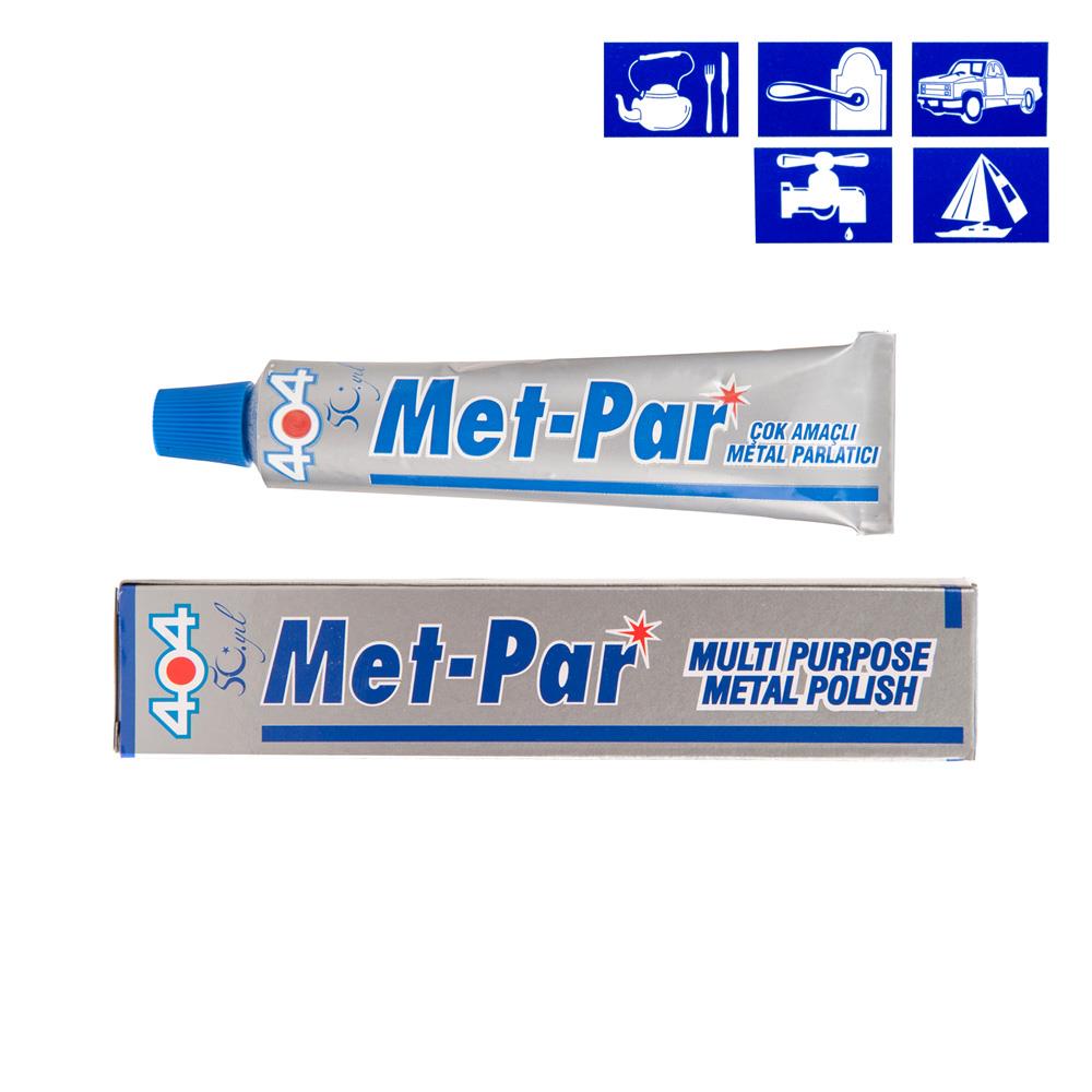 404 Met-Par Çok Amaçlı Metal Parlatıcı 50 gr
