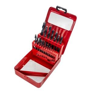 Mercure HSSST19 Metal Kutulu HSS Matkap Ucu Seti 1-10mm (19 Parça)